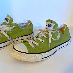 Lime Green Converse All Star Low  (sale pending)